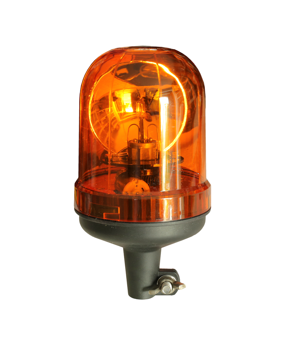 Lampa obrotowa kogut 12/24V ślimak - trzpień
