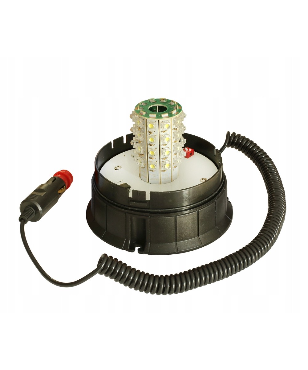 Lampa błyskowa kogut MICRO SMD Led 12/24V - magnes