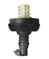 Lampa błyskowa kogut MICRO SMD Led 12/24V - trzpień
