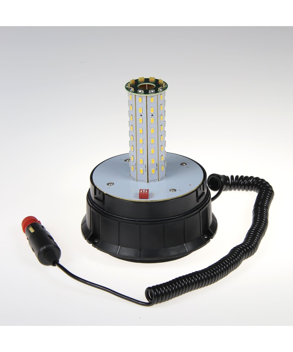 Lampa błyskowa kogut SMD Led 12/24V - magnes