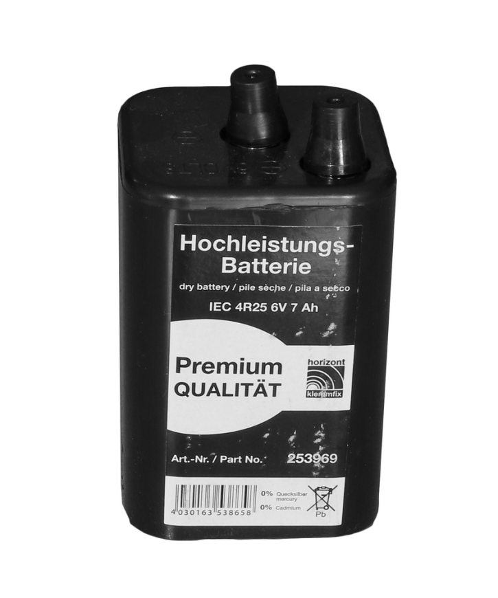 Bateria lampy drogowej 6V 7Ah