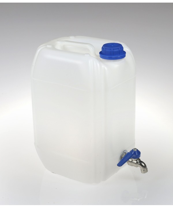 Pojemnik zbiornik baniak na wodę 10l kranik metal