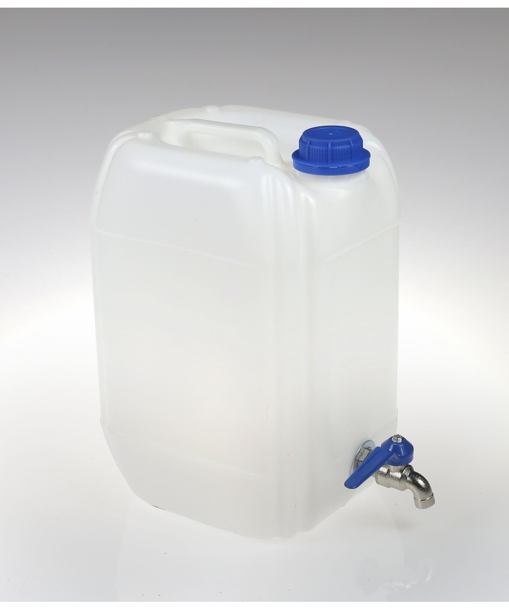 Pojemnik zbiornik baniak na wodę 10l kranik metal