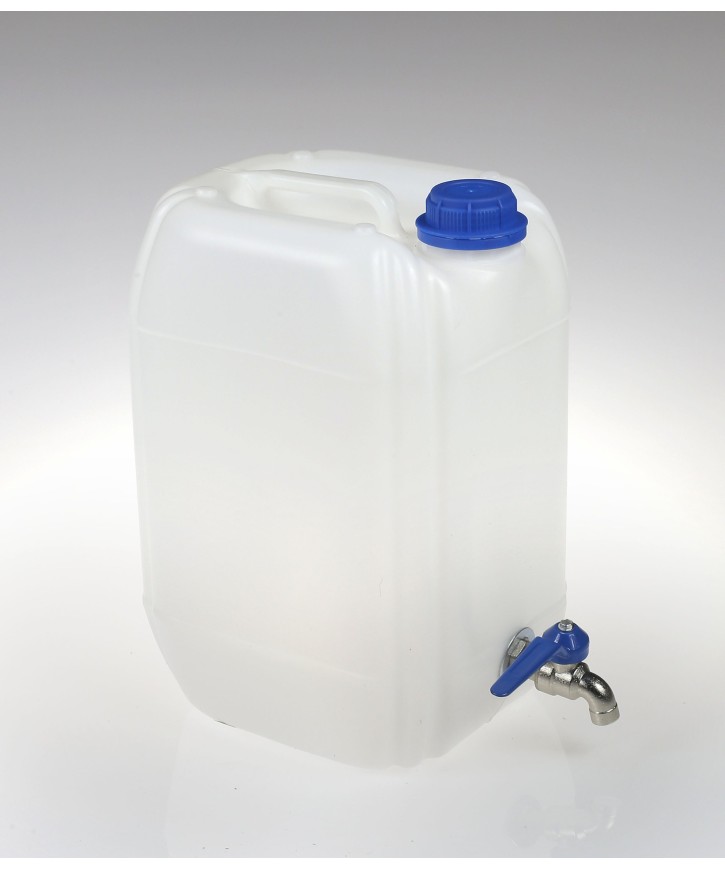 Pojemnik zbiornik baniak na wodę 10l kranik metal