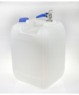 Pojemnik zbiornik baniak na wodę 20l kranik metal