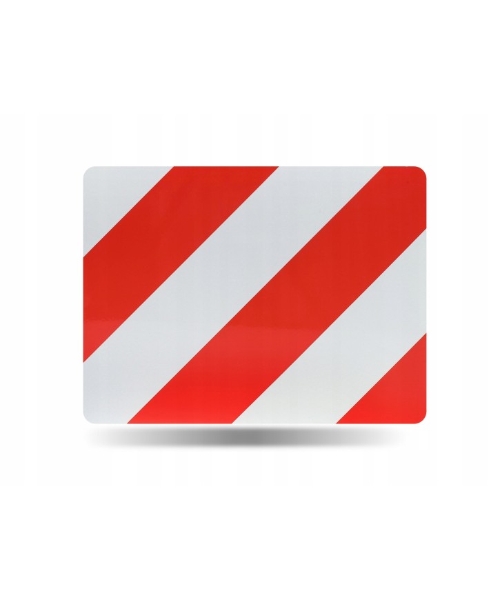 Tablica wyróżniająca ostrzegawcza ponadgabaryt 400x300 lewa